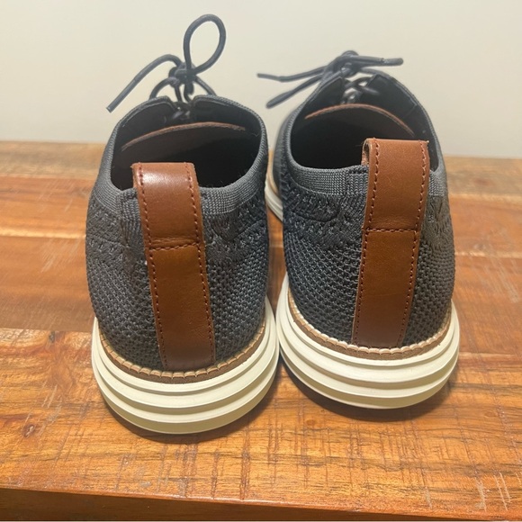 Cole Haan Gray Knit Oxford Sneakers - Picture 5 of 8